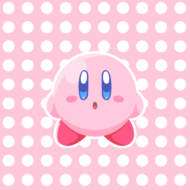 kirby looks up