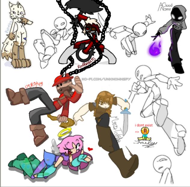 cool epic action collab thingy - ibisPaint