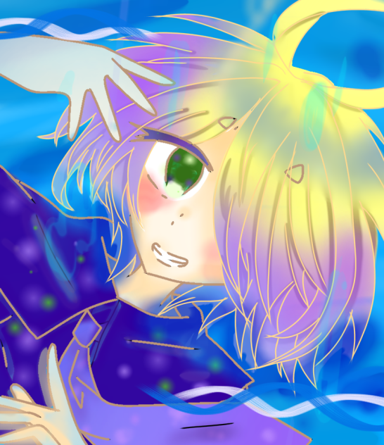 水中の本当の自分