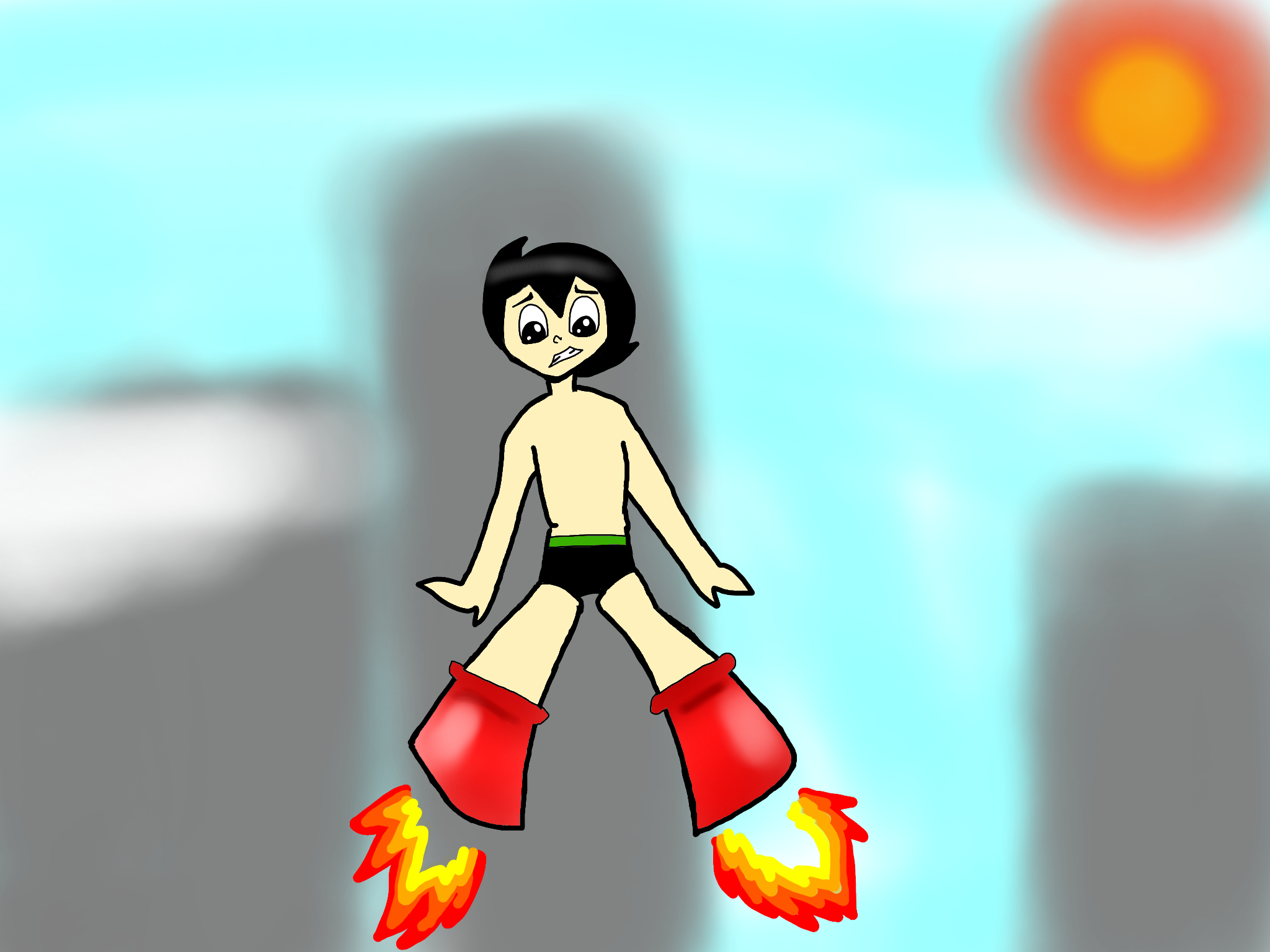Astro Boy SpeedPaint - ibisPaint
