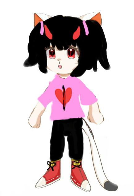Devil Cat Xiao Mo Lixié