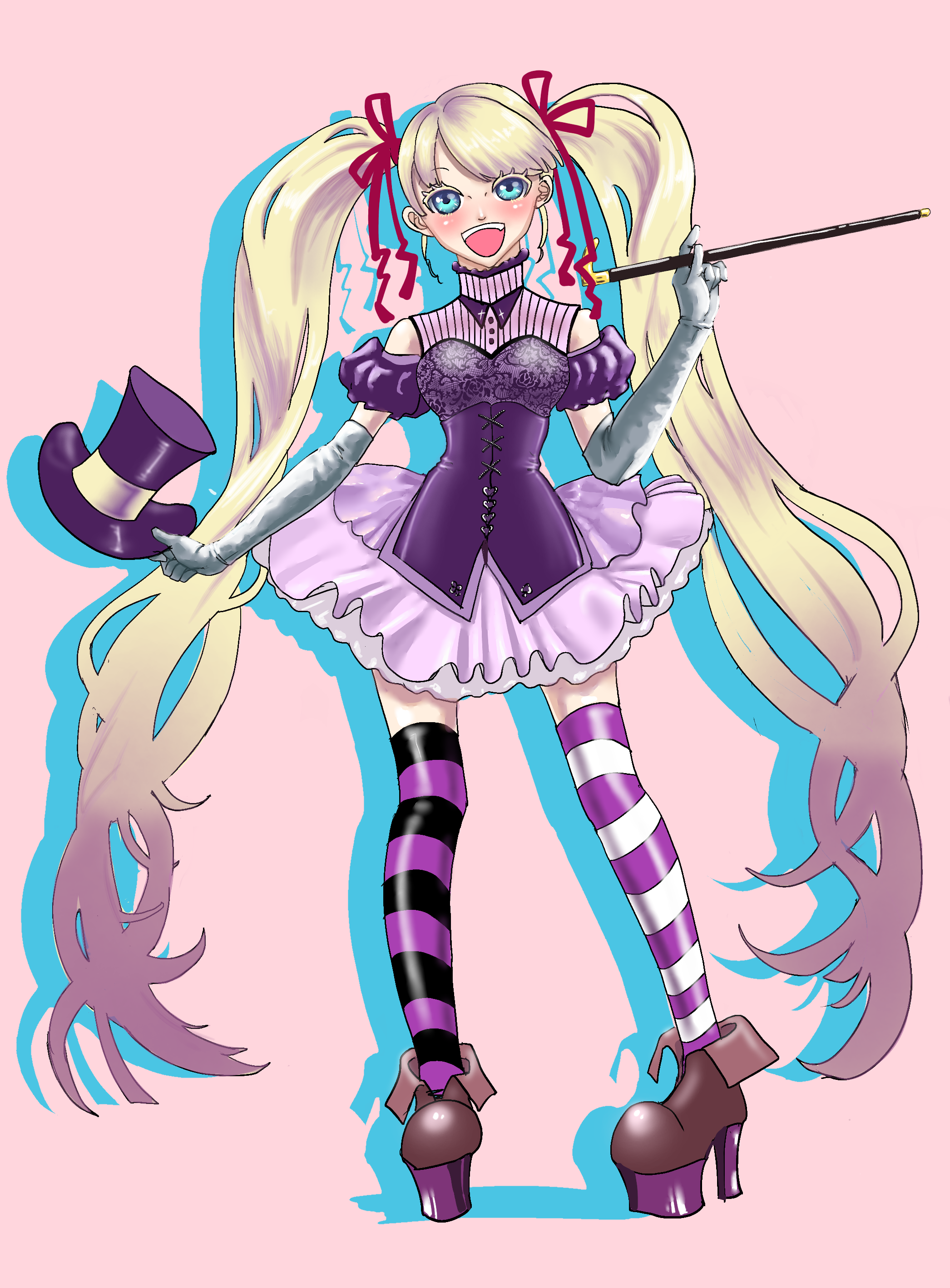 サーカスの女の子 Ibispaint