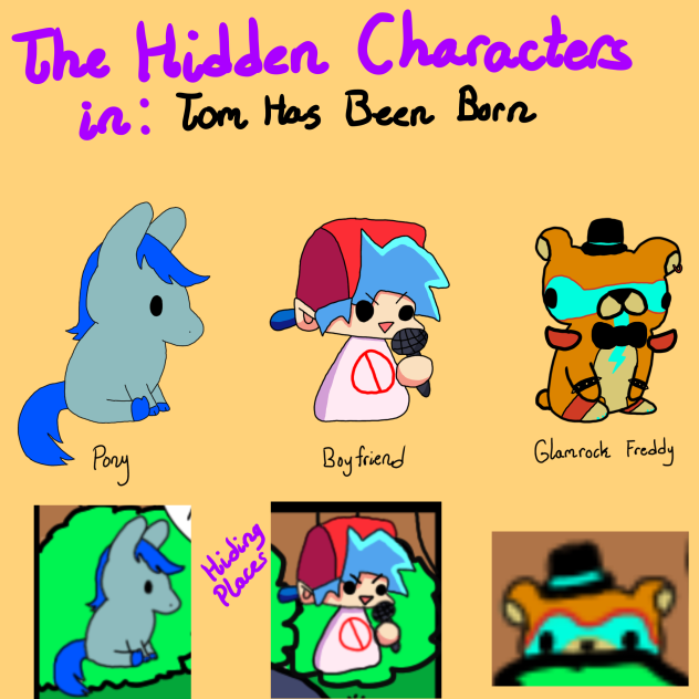 🔍The Hidden Characters🔍