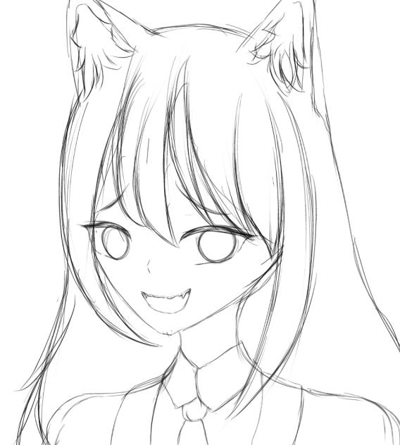 Fanart for Tigry - sketch