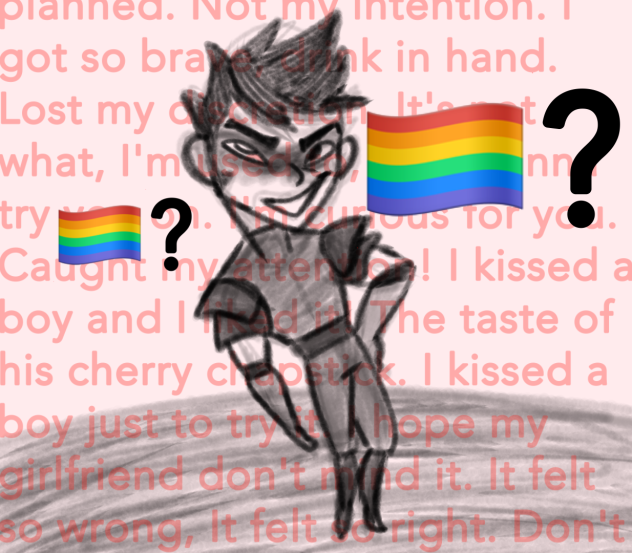 HE KISSED A BOY AND HE LIKED IT