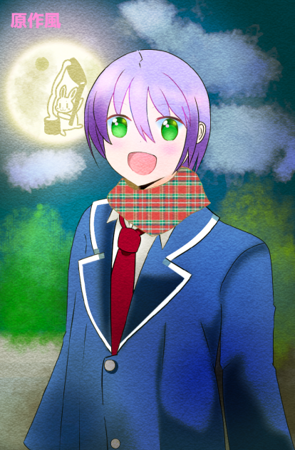 塗り絵 トニカワ主人公