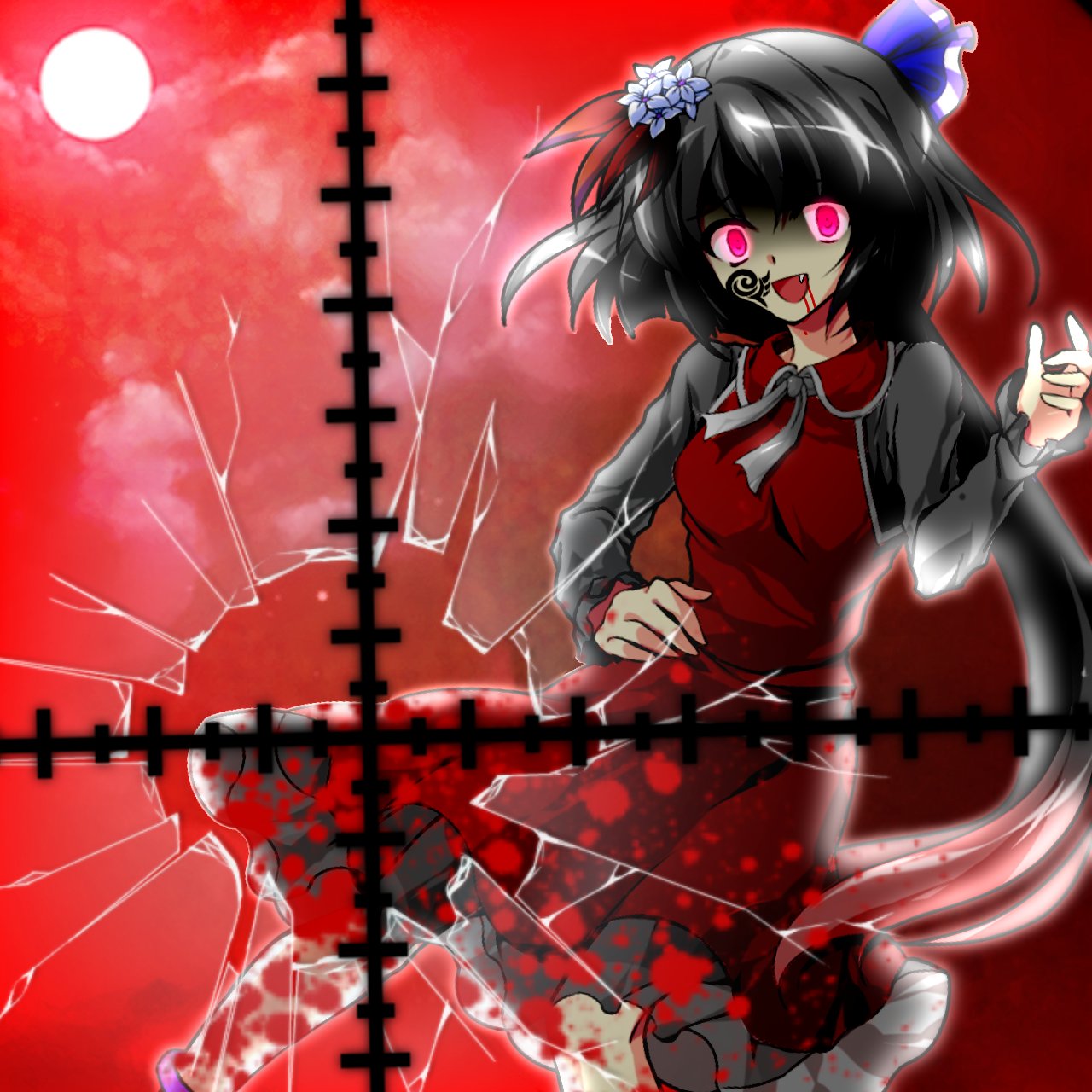 禍九十九弁々 バトル Ibispaint
