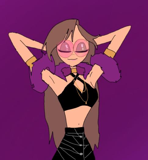 Suki is a diva 🤣😎 - ibisPaint