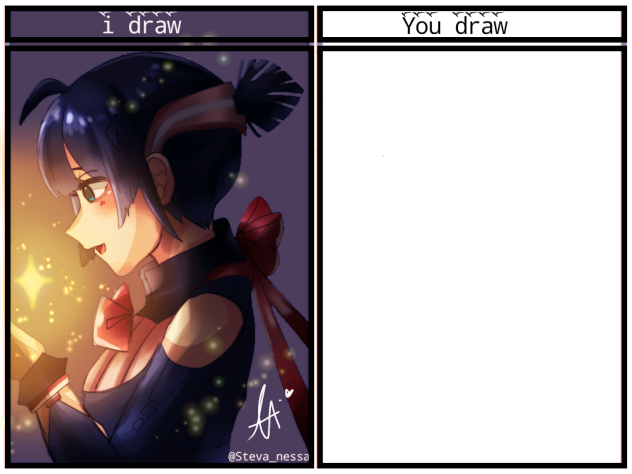 I DRAW YOU DRAW!（　･ึω･ึ）