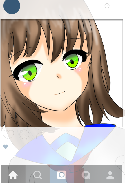 線画借りました！素敵な線画だぁ！