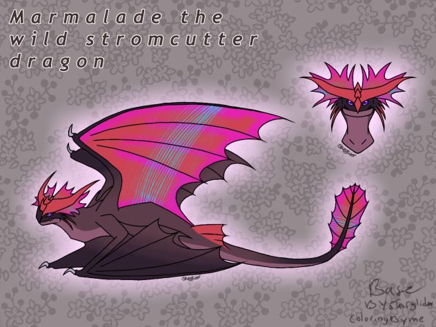 marmalade the wild stromcutter dragon