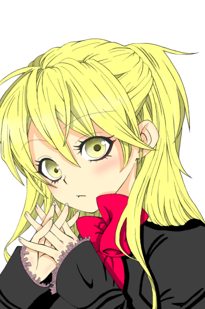 金髪お嬢様　塗らせていただきました！