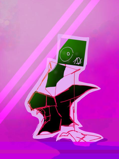 Cosmo sitting