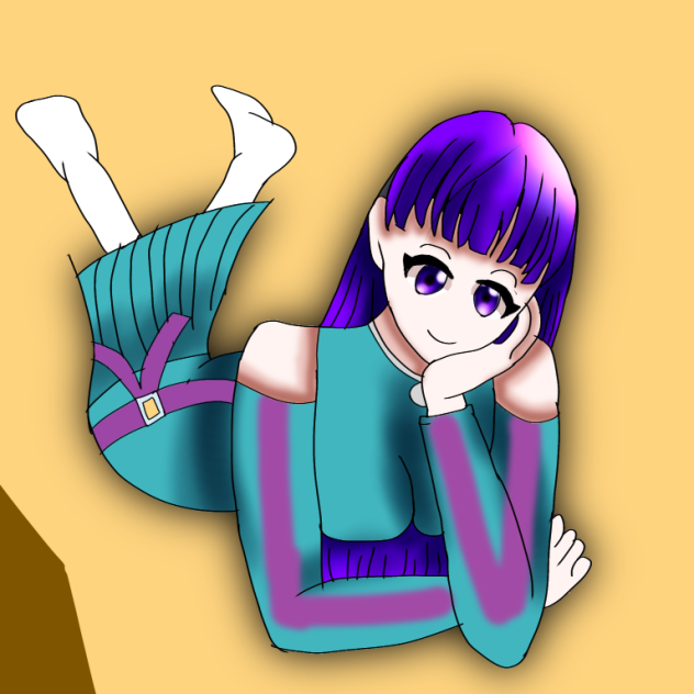 黒神ミレイ描いてみた！