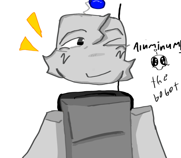 aluminum! (funny pizza place)