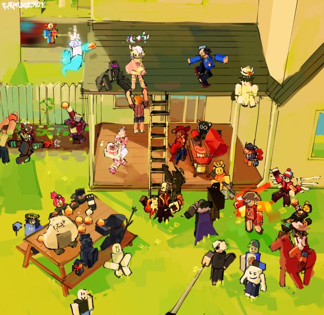 Another Roblox group speed paint