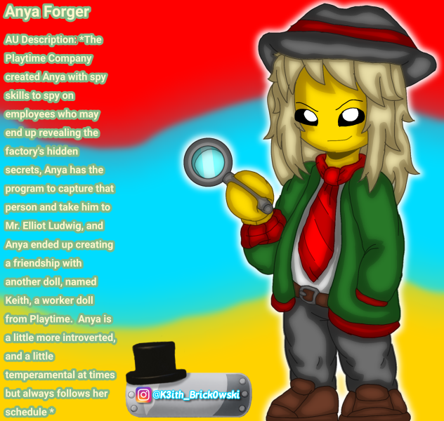 Anya Forger - Poppy Playtime (AU)