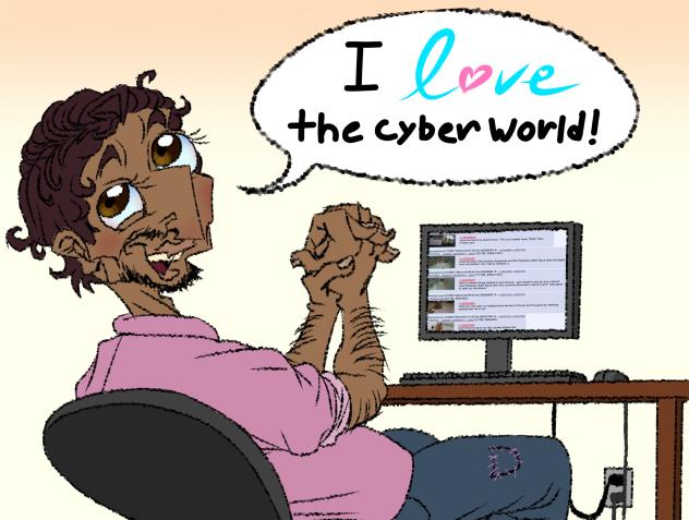 ᯓ★ cybernetic love in a cyber world ᯓ★
