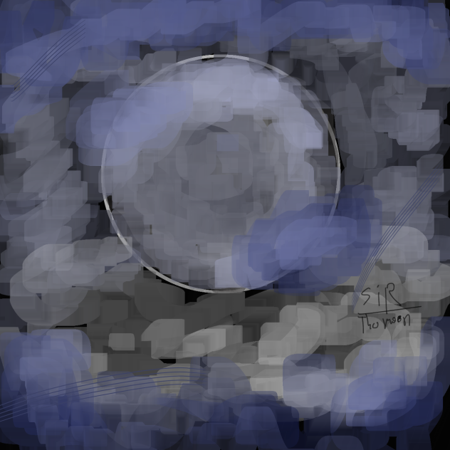 The moon - ibisPaint