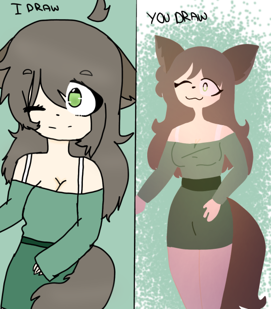 I draw You draw w Lonely Ev