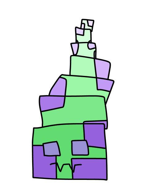 Boxy snake