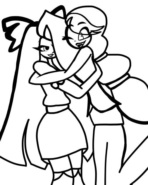 Hugs from your girlfriend