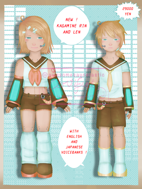 rin and len!
