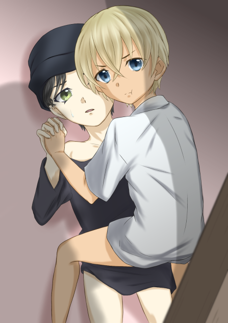 ケンカ中ショタ「名探偵コナン」