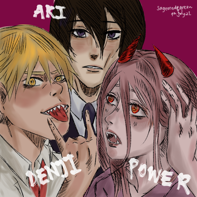 ChainsawMan Trio