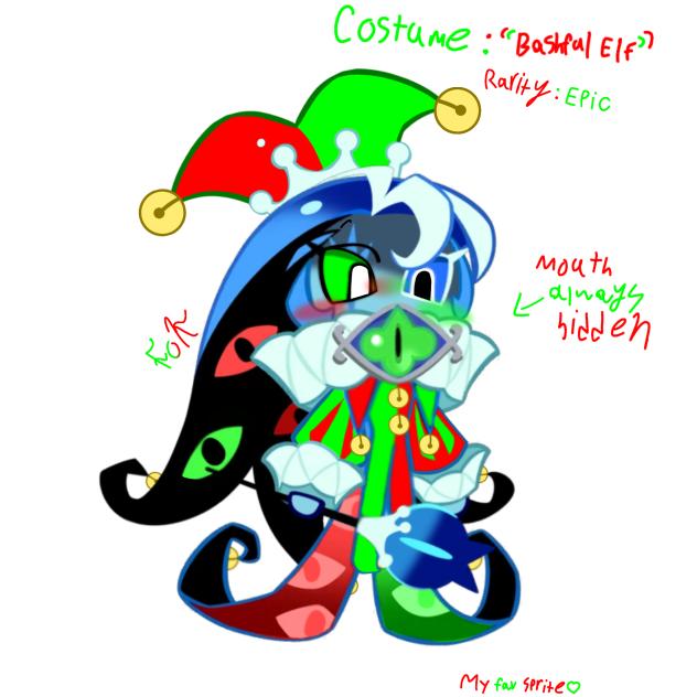 Fanmade Shadow Milk Cookie Costume!