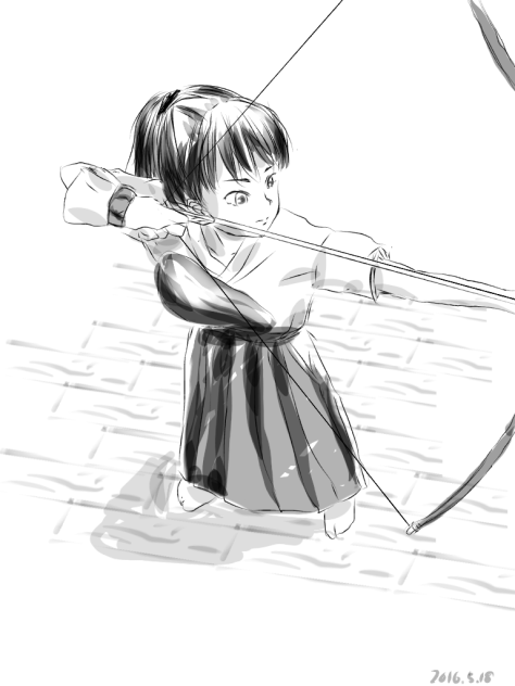 弓道少女