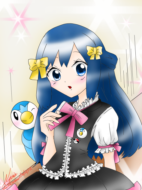 ゴスロリ系を着てみたヒカリ