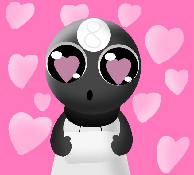 Toodles has a secret admirer 😚💝