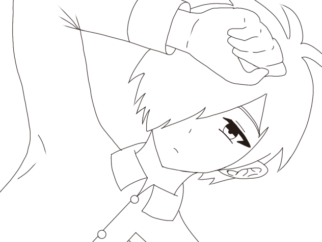 うつくん(線画)