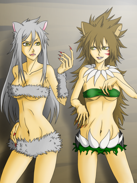 猫川猫華と猫塚猫菜