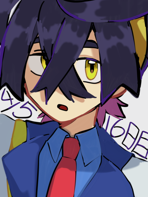 デジタル初描きスグリくん