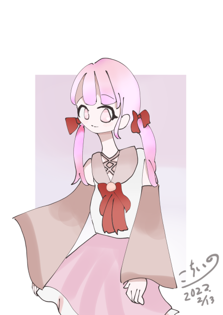 にこにこ