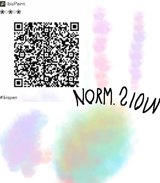 watercollor qr code! ^^