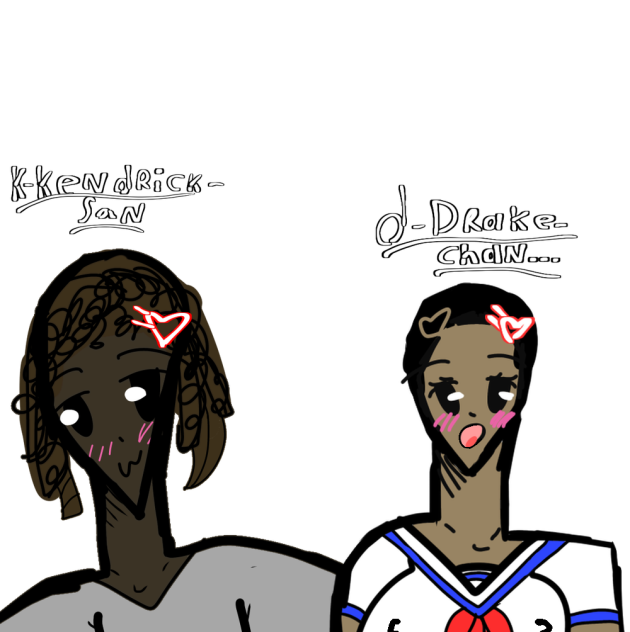 Drake-Chan x kendrick-San