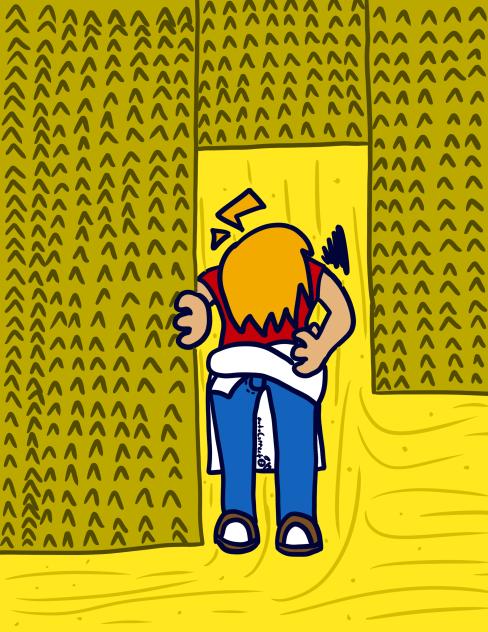 Endless Yellow Halls