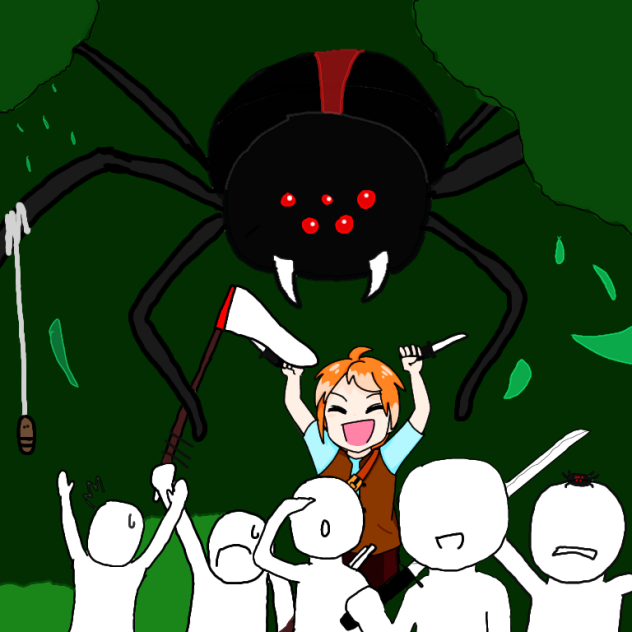 巨大グモの森合作