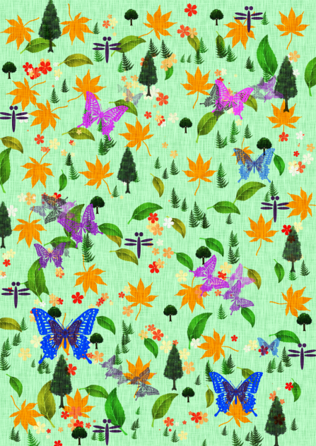 Outdoor garden - ibisPaint