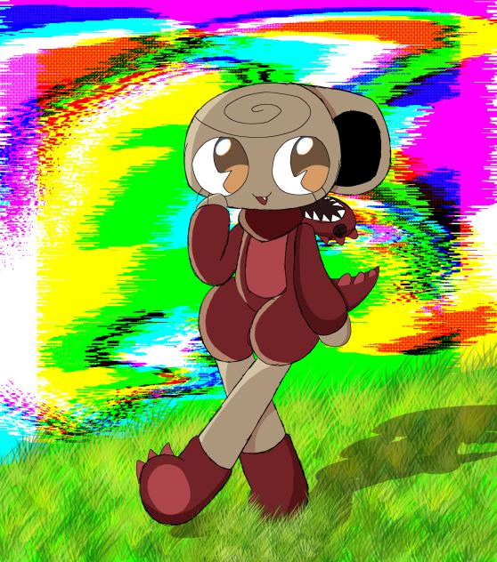 Dinosnore shelly walking in acid land