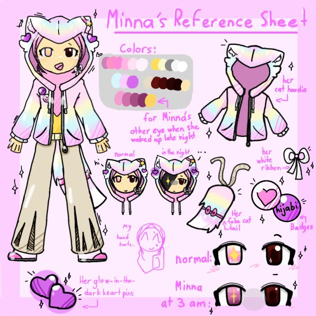 Minna's Reference Sheet - ibisPaint