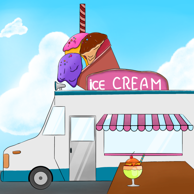 ice cream van