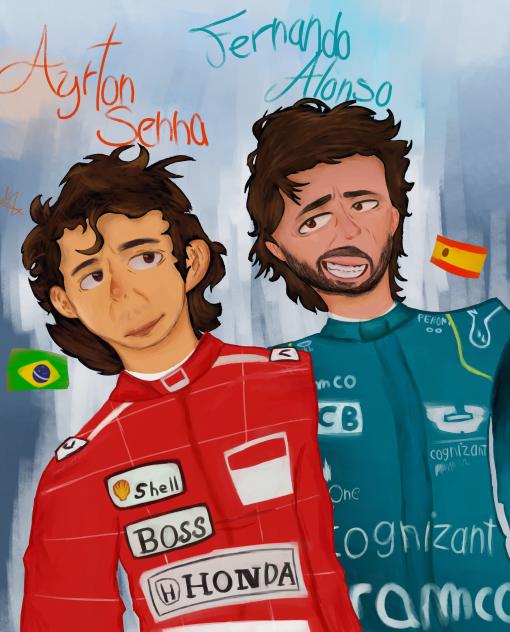 Senna -- Alonso