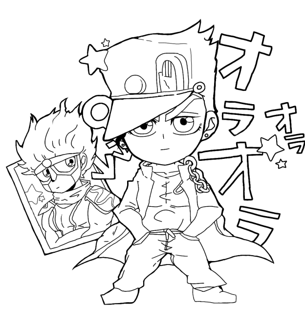 空条承太郎（コトダマン風）