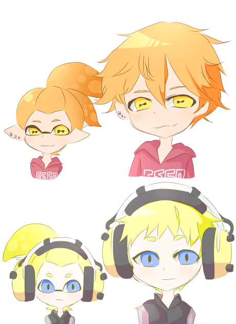 マイイカ擬人化②