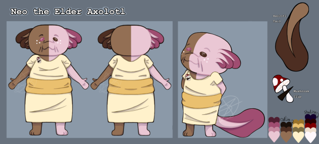 Character Sheet - Neo the Elder Axolotl