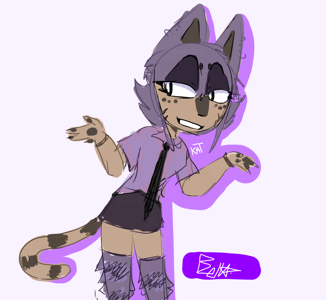 Kat my OC - ibisPaint